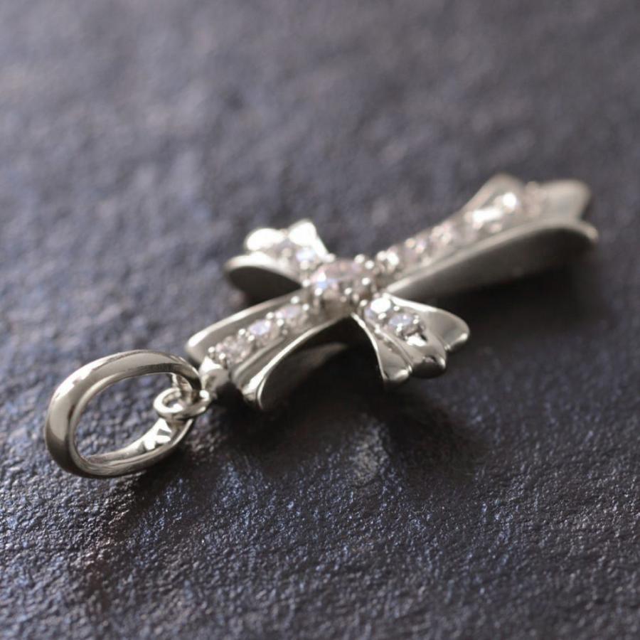 美品　ダイヤクロス　ペンダントトップ　ダイヤ0.5ct プラチナ900 Pt900 ダイヤ入りクロスペンダントトップ | 株式会社特撰すずき