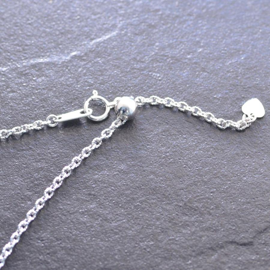 プラチナ チェーン ネックレス カットアズキ メンズ 50cm 2.0mm
