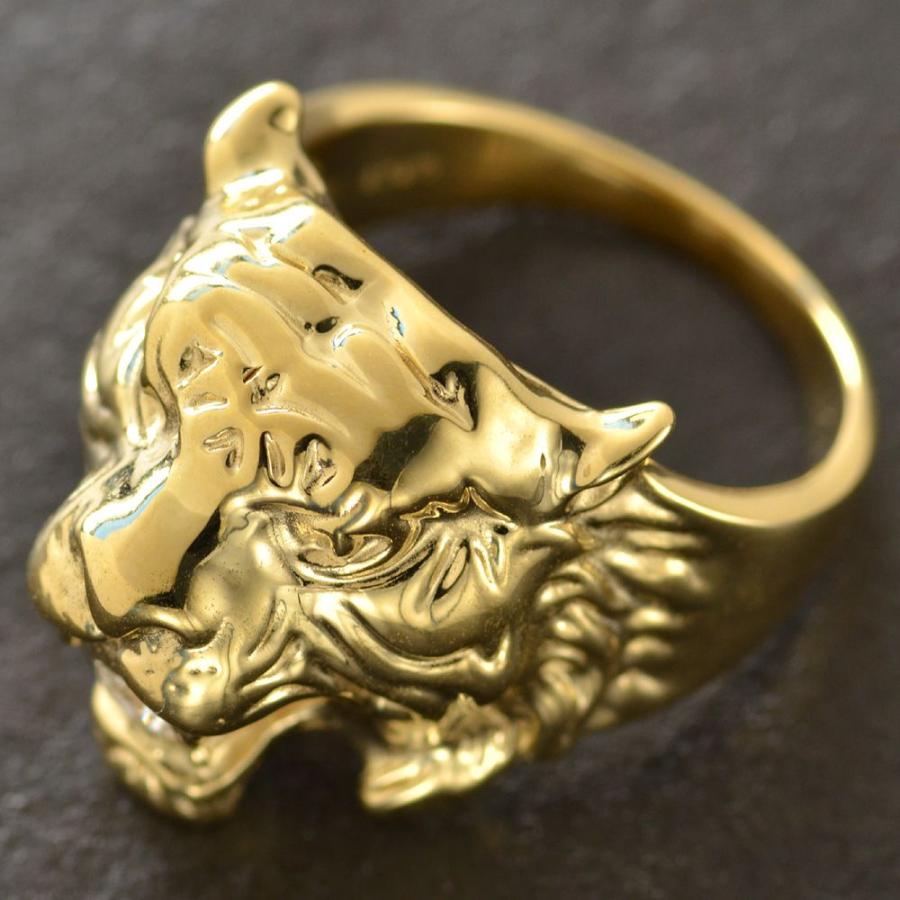 指輪 メンズリング 18金 K18 18k ダイヤモンド メンズ リング 男性
