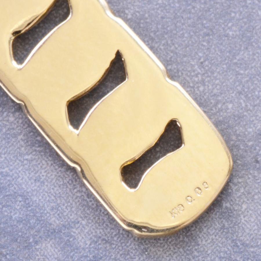ペンダントトップ メンズ K18 18K 18金 イエローゴールド ダイヤモンド 喜平 キヘイネックレスヘッド ペンダントヘッド 爆買の画像