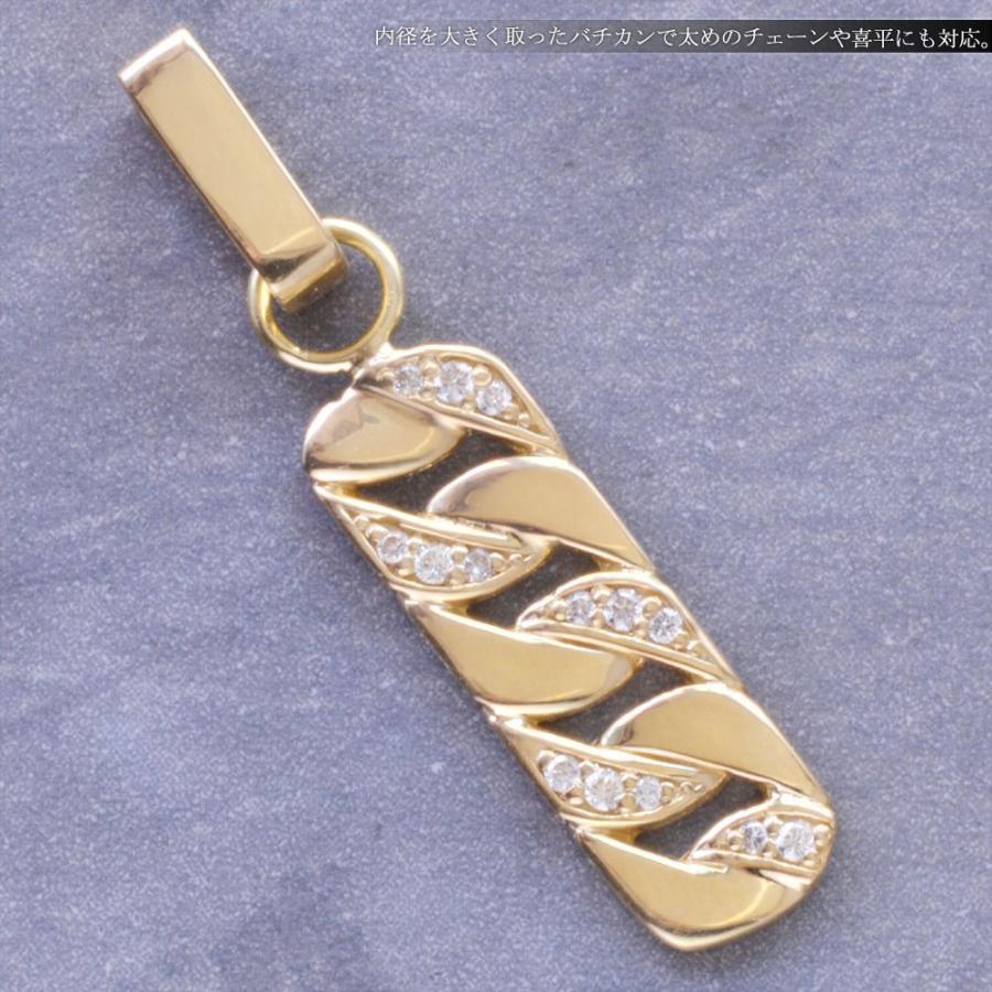 ペンダントトップ メンズ K18 18K 18金 イエローゴールド ダイヤモンド 喜平 キヘイネックレスヘッド ペンダントヘッド 爆買の画像