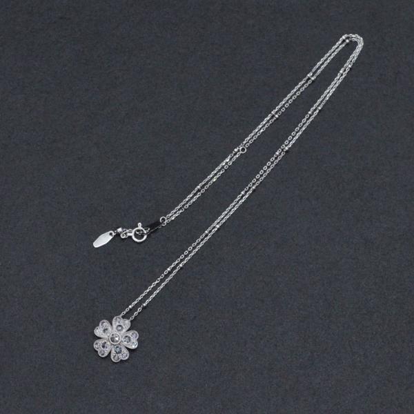 K18 WG チャーム　ネックレス　18金ホワイトゴールド　ダイヤモンド 18金 ペンダントトップ K18 チャーム ネックレストップ ヘッドのみ