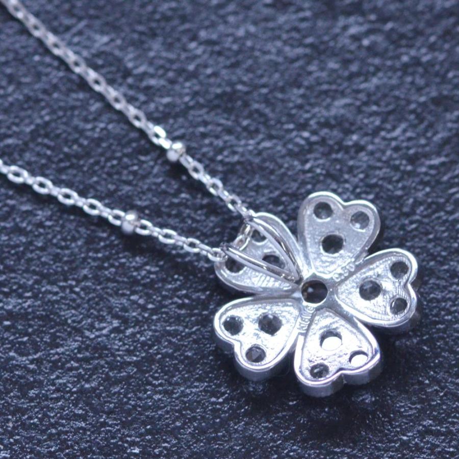 ネックレス レディース 18金 K18 ホワイトゴールド ダイヤモンド