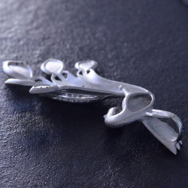 ペンダントトップ メンズ プラチナ フェニックス 鳳凰 ダイヤモンド