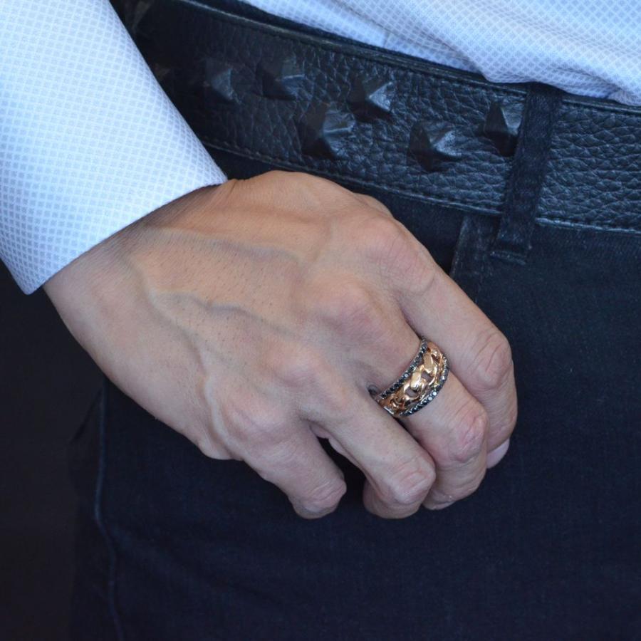 指輪 メンズリング 18金 喜平 ピンクゴールド プラチナ コンビ K18 18k Pt950 ブラックダイヤモンド 幅広 男性 日本製 刻印入り 鑑別書付き ごつい Dxd アクセサリーマート 通販 Yahoo ショッピング