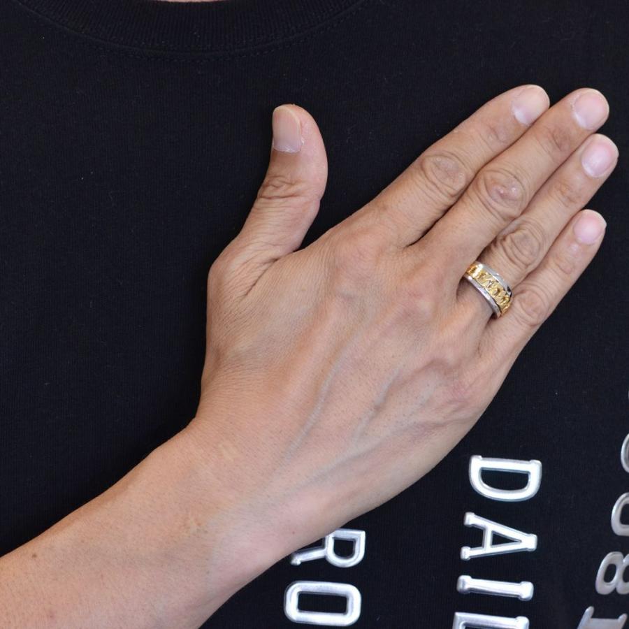 指輪 喜平 メンズリング K18 18k 18金 ゴールド プラチナ Pt950 メンズ