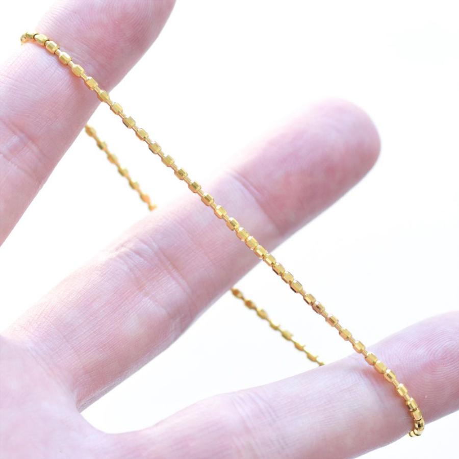 ブレスレット ユニセックス K24 純金ゴールド 24金 地金ストレッチ