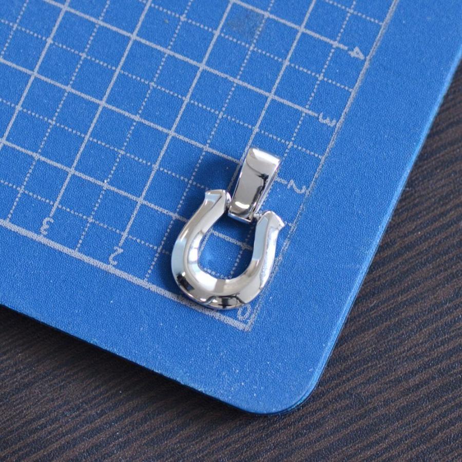 ペンダントトップ メンズ プラチナ 喜平用 メンズペンダントトップ 馬蹄 ホースシュー Pt950 ネックレスヘッド ペンダントヘッド 爆買の画像