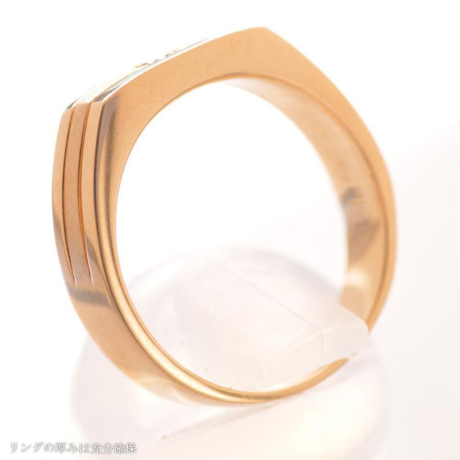 K18 金ゴールドリング ペアシェイプカット 2g K18 金ゴールドリング ペアシェイプカット 2g K18 金ゴールドリング