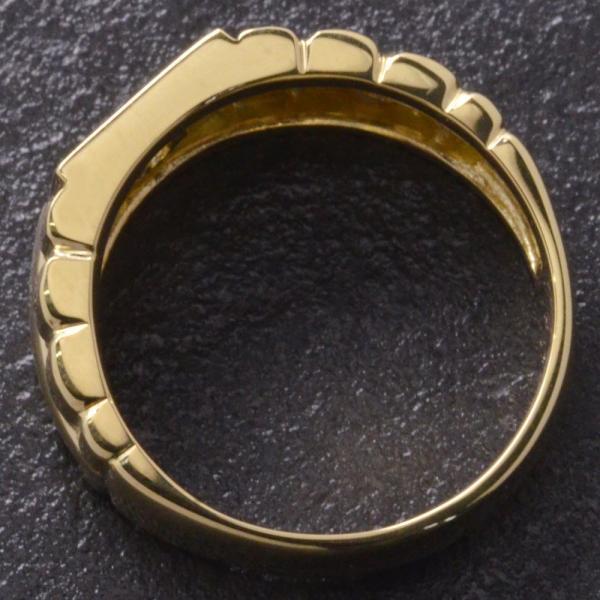 テリー ⭐️18.5号 silver k18 リング 指輪 メンズ 美品 テリー