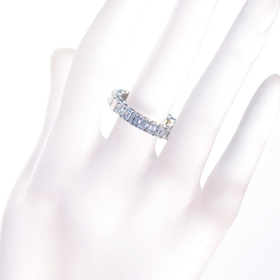 あおぞらプラチナフルエタ　エタニティダイヤモンドリング12.5号 あおぞら様専用プラチナフルエタ エタニティダイヤモンドリング