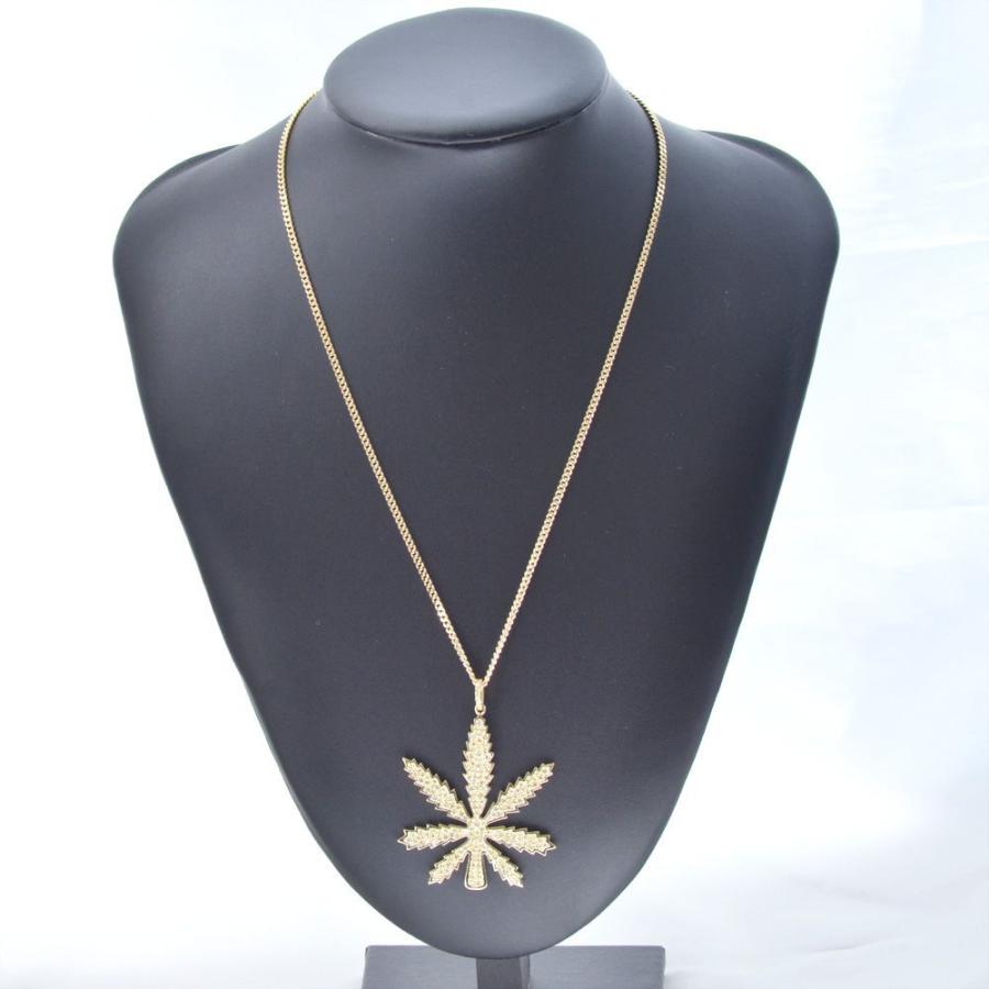 18金 喜平 ネックレス メンズ K18 ゴールド ダイヤモンド ガンジャ