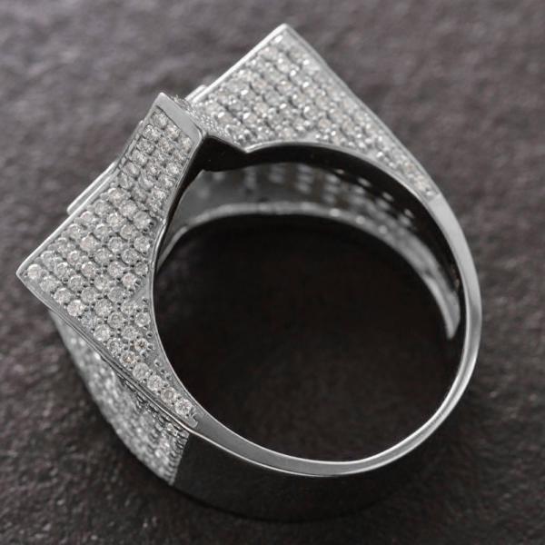 プラチナpt900 リングセラミック幅8㎜11.5号アップVBW