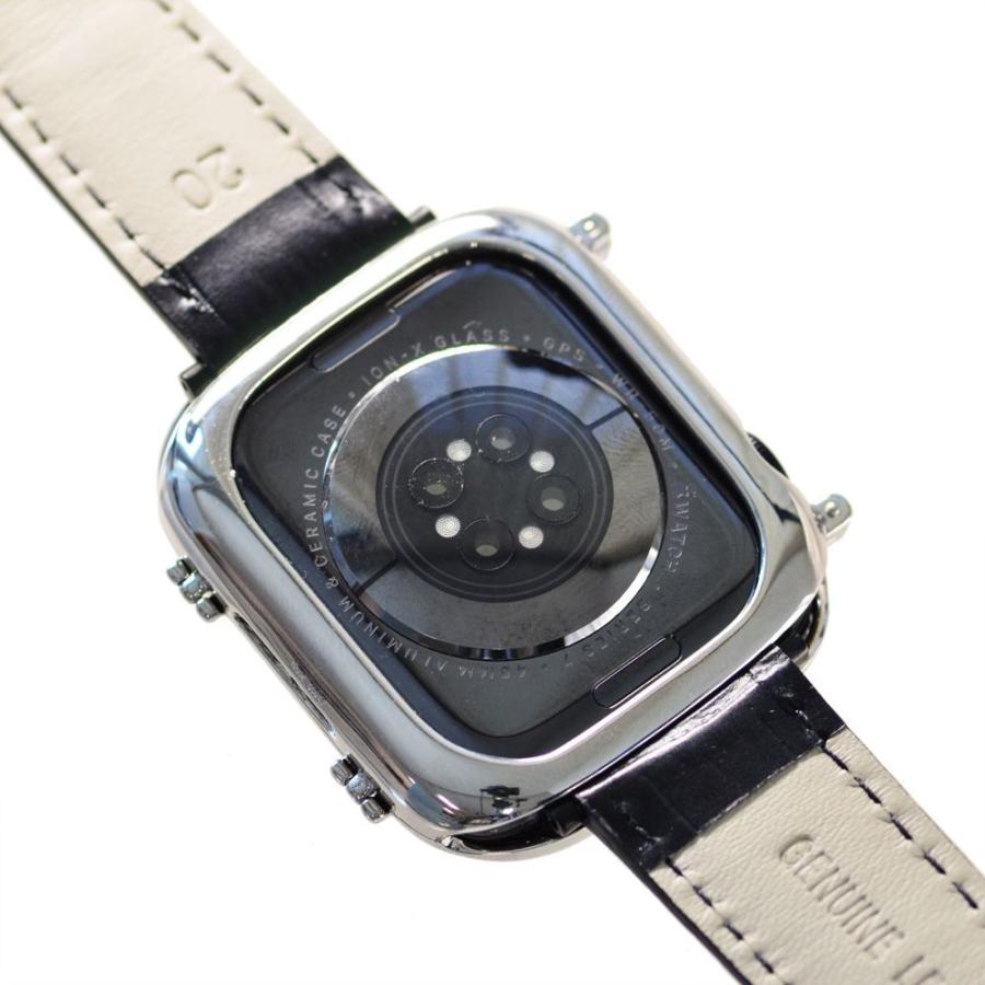 アップルウォッチ最高ランクダイヤカバー＆バンドセット　コマ調整器付 サイズ各種 Apple Watch アップルウォッチ バンド カバー セット 防水 ケース