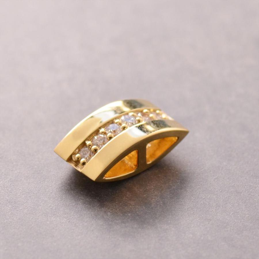 ペンダントトップ K18 18金 ゴールド ダイヤモンド メンズ ネックレストップ ペンダントヘッド 爆買の画像