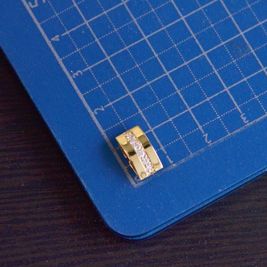 ペンダントトップ K18 18金 ゴールド ダイヤモンド メンズ ネックレストップ ペンダントヘッド 爆買の画像