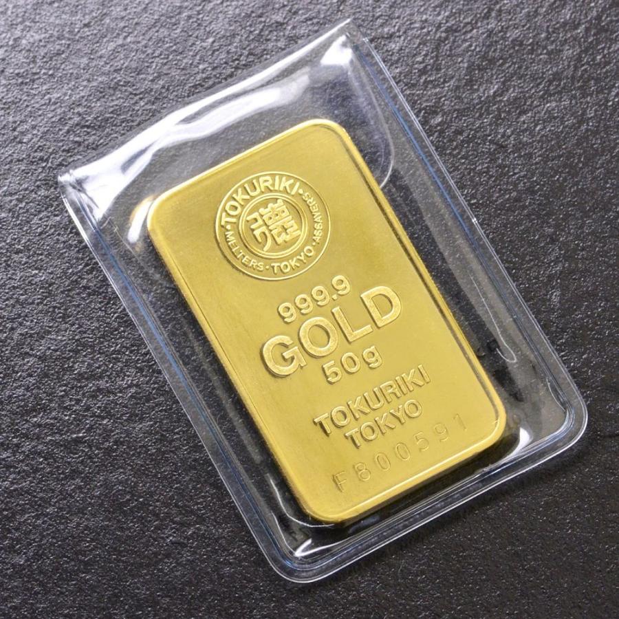 50gゴールドバー コレクション 趣味 徳力 Ingot Ingot 50g アクセサリーマート インゴット 徳力 インゴット 貨幣 メダル