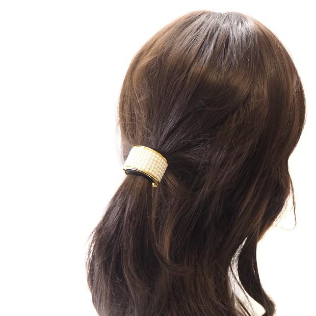 ヘアカフス ヘアリング まとめ髪 ヘアアクセサリー ポニーテール ヘアクリップ パッコン 蝶番 ビジュウ He0005 アクセサリーのお店ナナ2 通販 Yahoo ショッピング