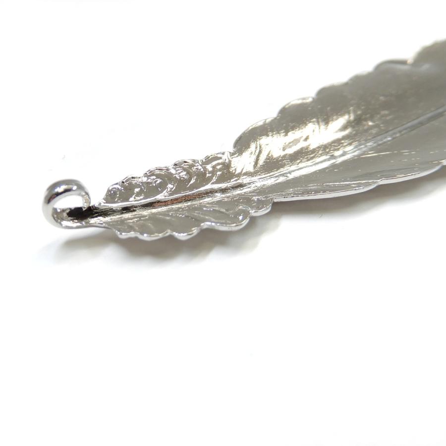 アクセサリーパーツ 材料 ハンドメイド 5枚セット 特大フェザー 羽根