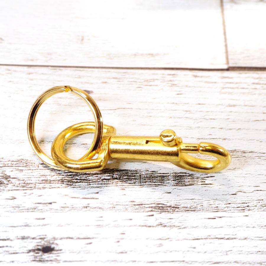 キーホルダー スナップフック キーリング パーツ ナスカン しっかり