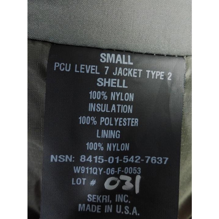 US.SURPLUS. PCU LEVEL7 TYPE2モンスターパーカ SIZE US.SMALL : ACE IN THE HOLE ...
