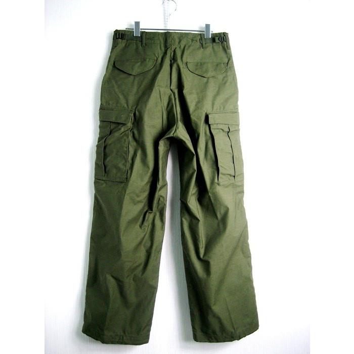 実物 US ARMY M-65 フィールドパンツ M-R アルミジップ　美品 US.ARMY・M-65フィールドパンツ アルミZIPの1960'sデッドストック