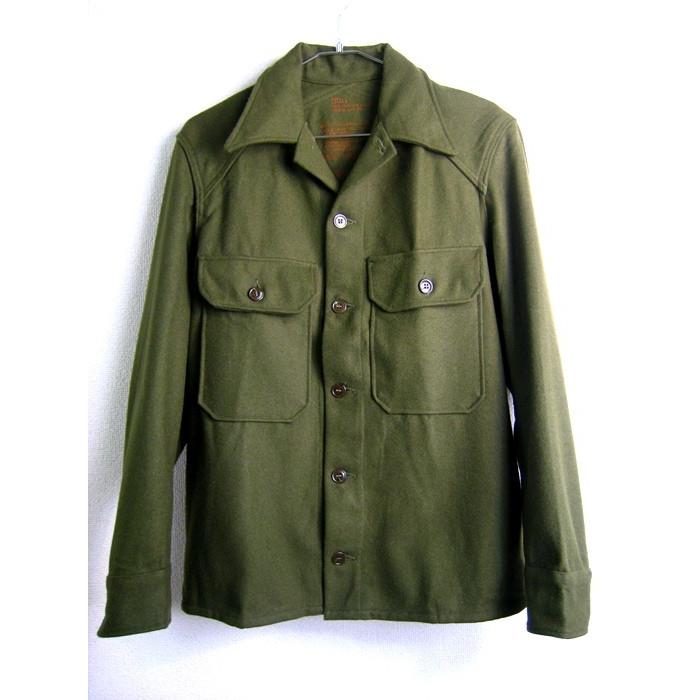 S*様 50s M-51 実物 US ARMY ウール ヴィンテージ US.ARMY M-51ビンテージ・ウールシャツ【1950年代前期のデッドストック