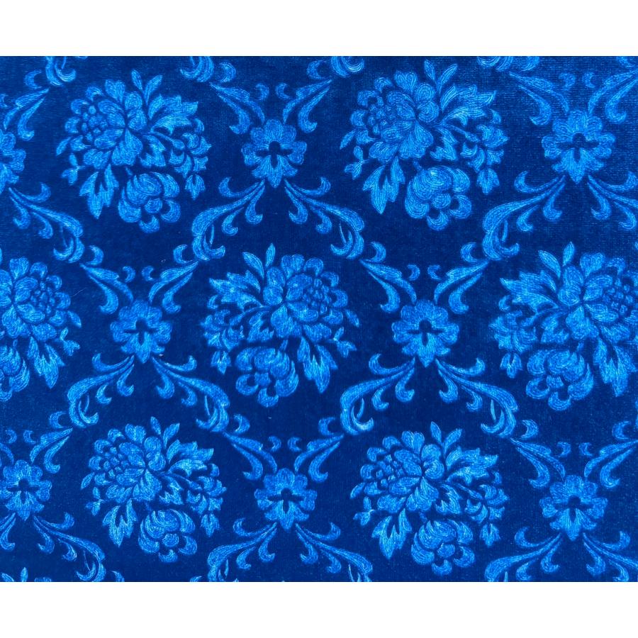 極太 ハンドルカバー ローレルブルー ダブルステッチ LS 金華山