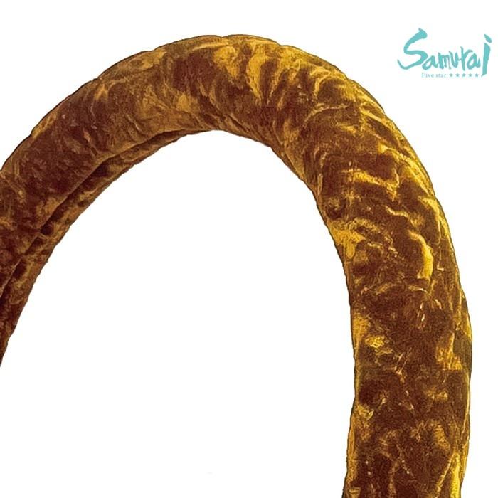 極太 ハンドルカバー チンチラゴールド ダブルステッチ 2HS ビニール