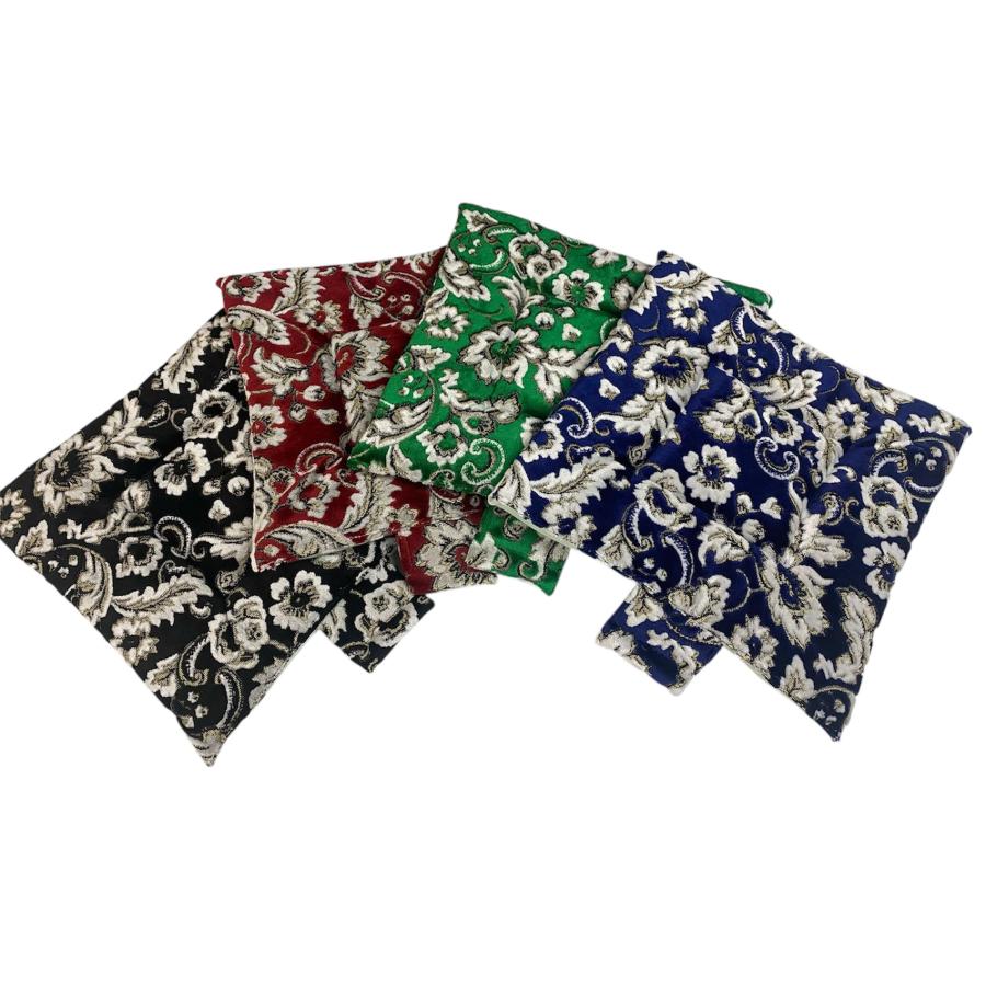 金華山 座布団 花かご レッド 赤 デコトラ 40x40cm 2枚 金華山 座布団 トラック用品 クッション 花かご シリーズ レッド 赤