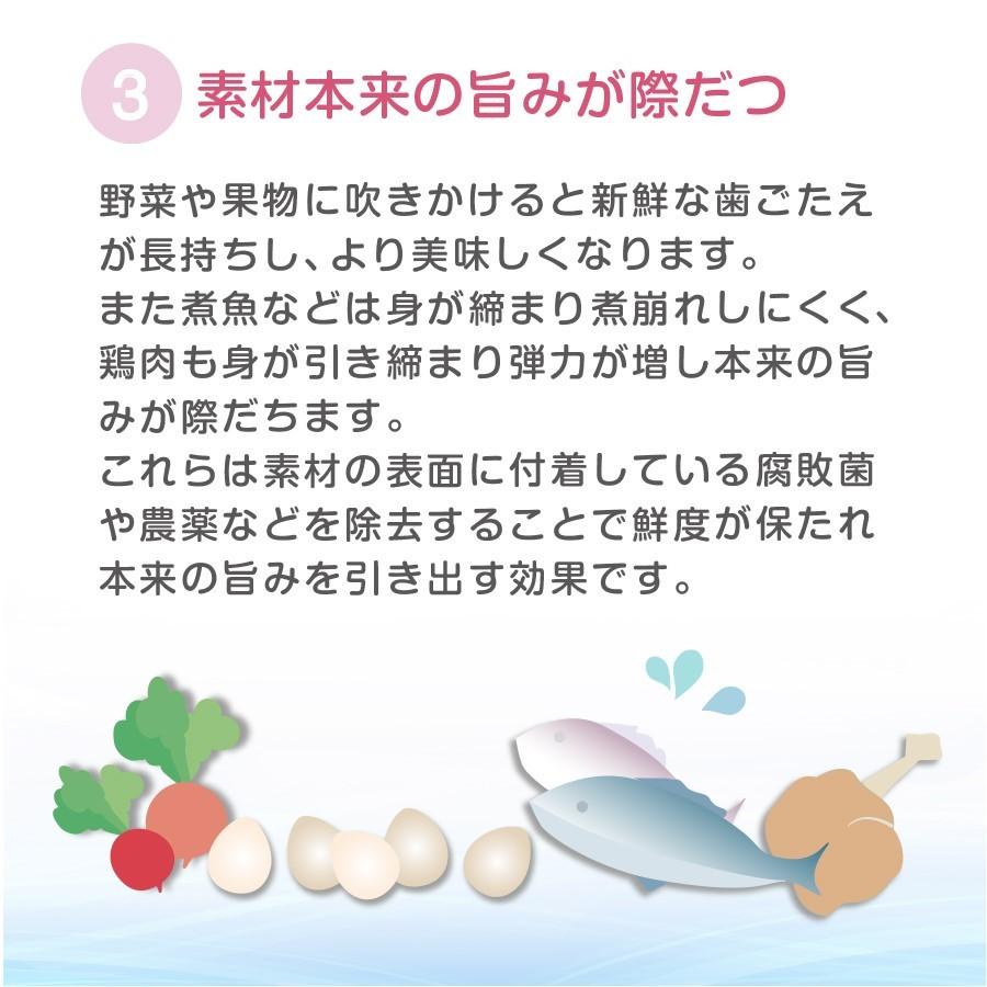 野菜を安全に美味しく食べる 【 野菜の洗浄水 500ml 1Lセット 】 農薬除去 野菜洗い 食材の酸化防止 鮮度保持 汚れ落とし 強アルカリ電解水 掃除にも使えます |  | 05