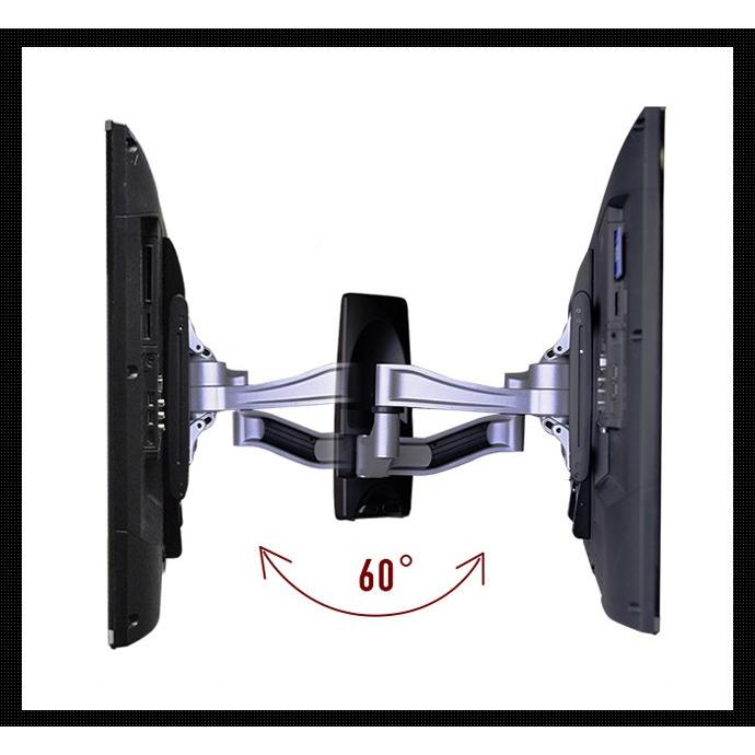壁掛けテレビ 金具  tv モニター アーム 式 液晶 上下左右角度調整 フルモーション 大型 A4041｜ace-of-parts｜08