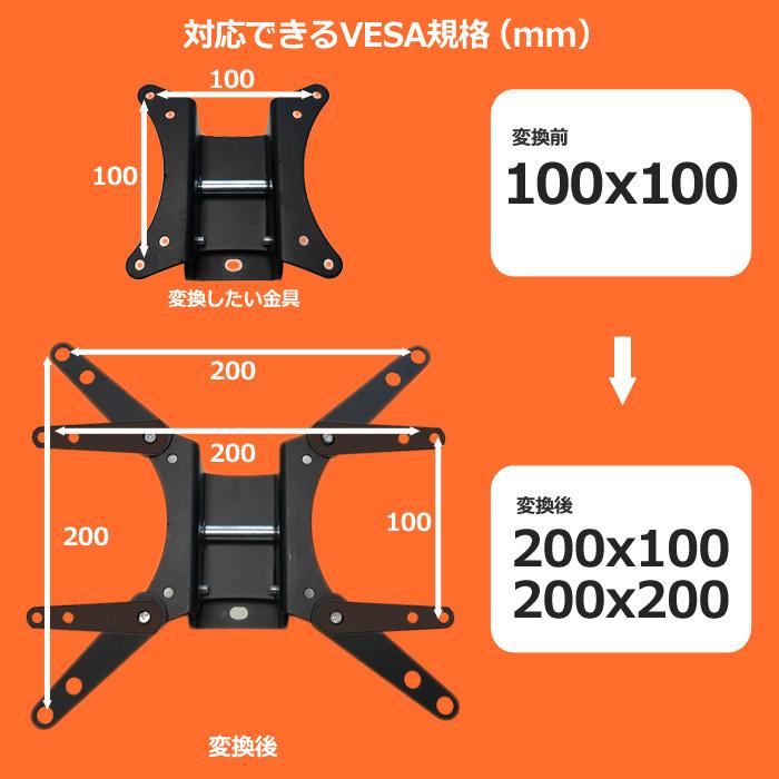 VESA 拡張アタッチメント adaptor-1｜ace-of-parts｜04