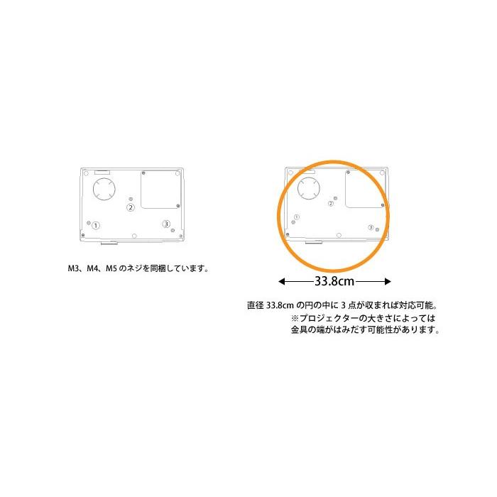 プロジェクター天吊り金具 天井吊り下げ 全長cm Pm Ace 0 Pm 0 テレビ壁掛け金具通販aceofparts 通販 Yahoo ショッピング