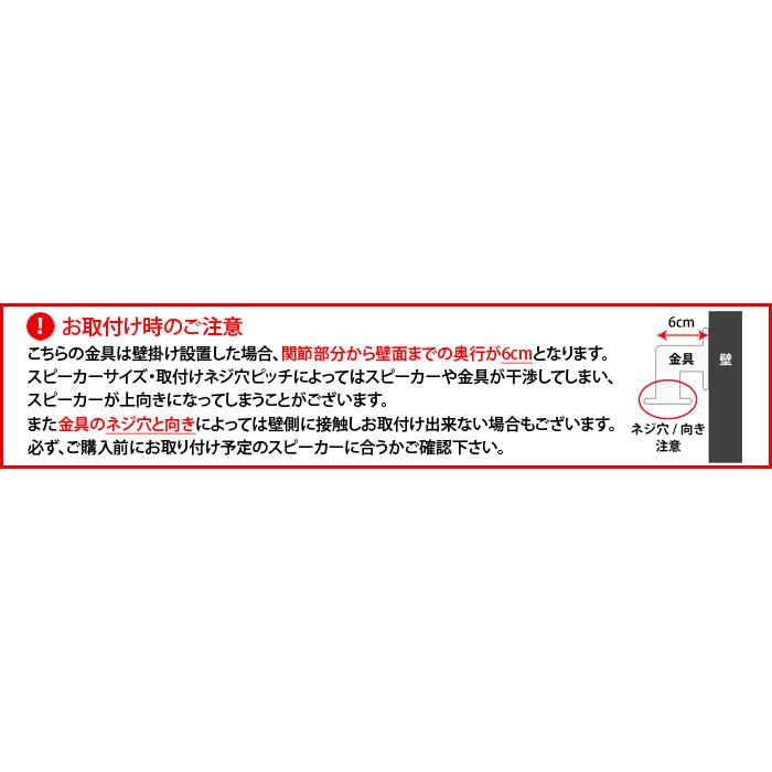エース・オブ・パーツ 5の付く日限定セール スピーカー 壁掛け 天吊り