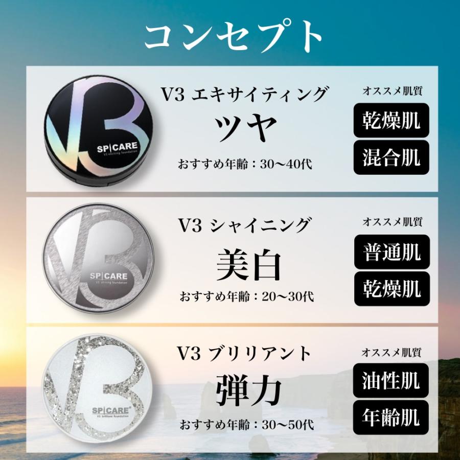 SPICARE V3 シャイニング ファンデーション エキサイティング SPICARE V3 シャイニング ファンデーション エキサイティング