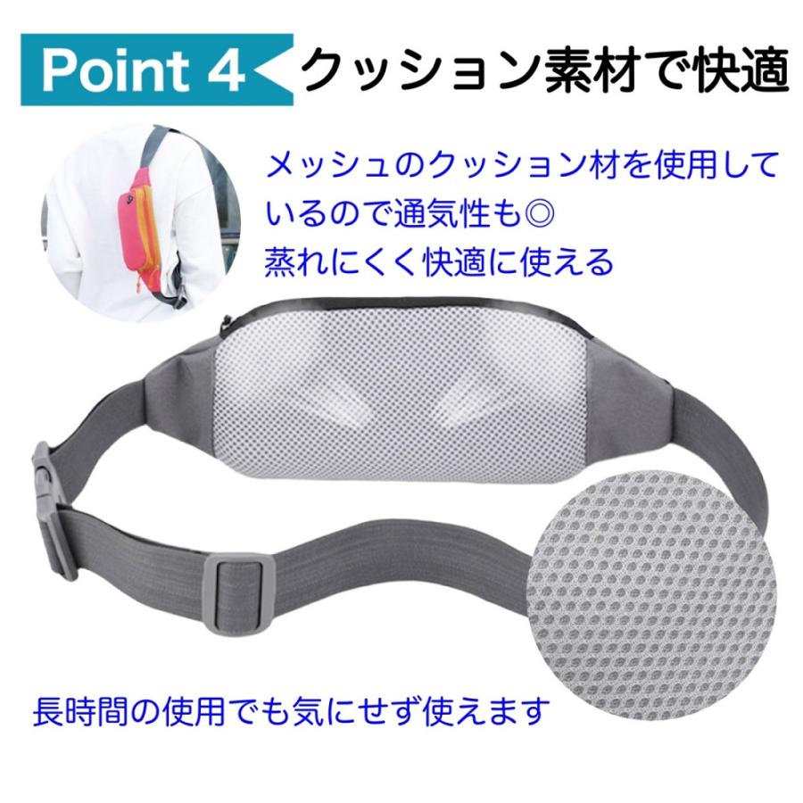 ウエストバッグ レディース メンズ 軽い 小さい 斜め掛け 軽量