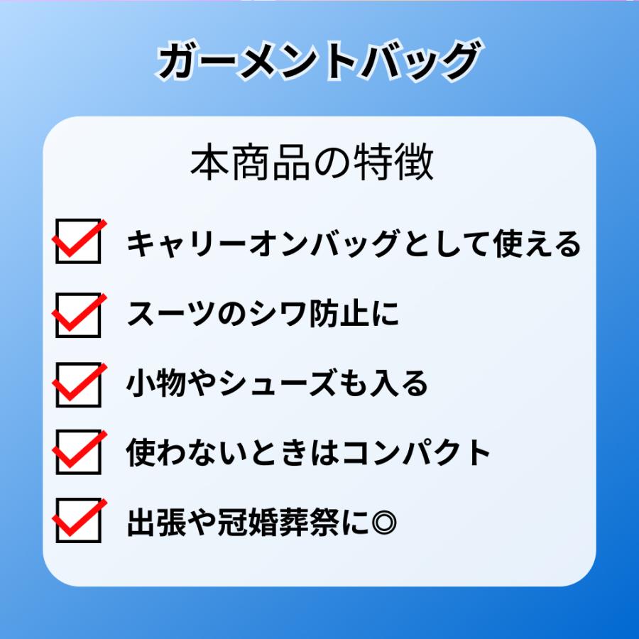ガーメントバッグ スーツカバー 靴 ハンガー ショルダー ガーメント ボストンバッグ スーツ 収納 シューズ | ブランド登録なし | 09