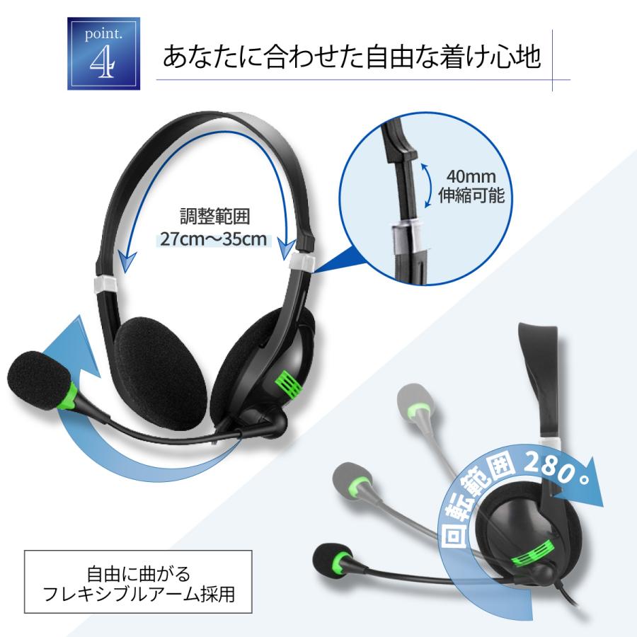 最高級のスーパー ヘッドセット Usb 接続 両耳 変換 マイク テレワーク 軽量 Ps4 Windows Mac Skype Zoom 在宅 Discoversvg Com