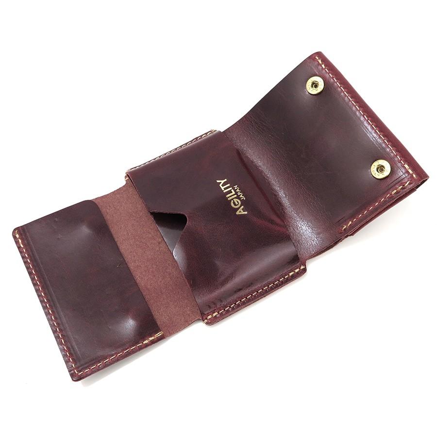 アジリティ 財布 メンズ レディース 折り財布 ナノウォレットミニ財布 0518 AGILITY affa 贈り物 | AGILITY | 05