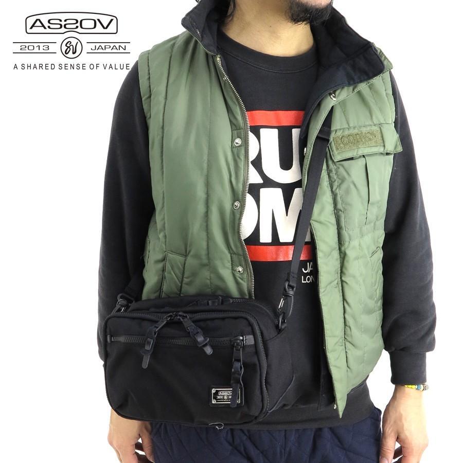 アッソブ ミニショルダーバッグ メンズ エクスクルーシブバリスティックナイロン 61314 AS2OV | AS2OV
