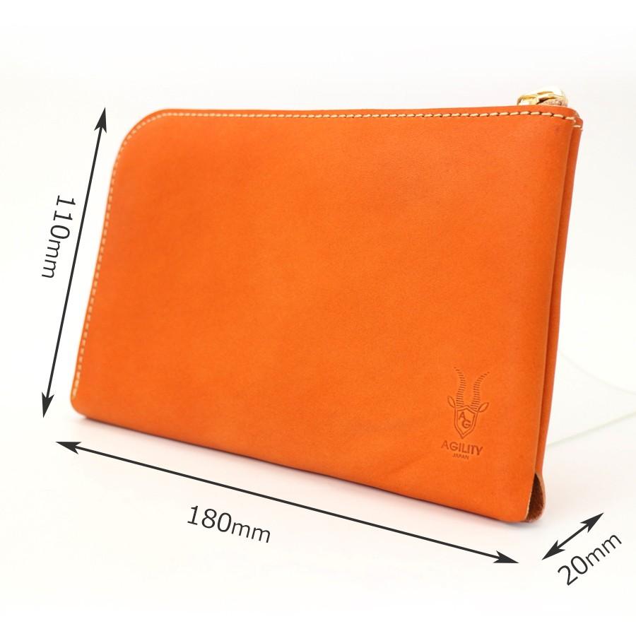 アジリティ アッファ 財布 メンズ レディース ボヤージュ 東京レザー お財布ポーチ 1600 AGILITY affa 贈り物 | AGILITY | 01