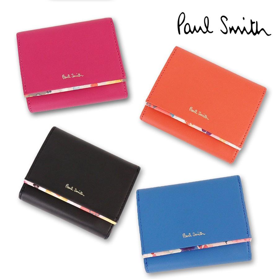 ポールスミス 財布 レディース 折り財布 ペタルプリントトリム 三つ折り財布 Pwd513 Paul Smith Ladies ウォレット Ps Ace Web 通販 Yahoo ショッピング