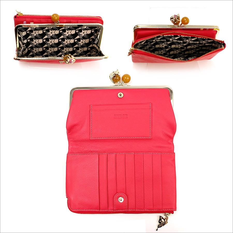 ANNA SUI アナスイ 財布 レディース 長財布 プレイングキャット ANNA SUI アナスイ 財布 レディース 長財布 プレイングキャット