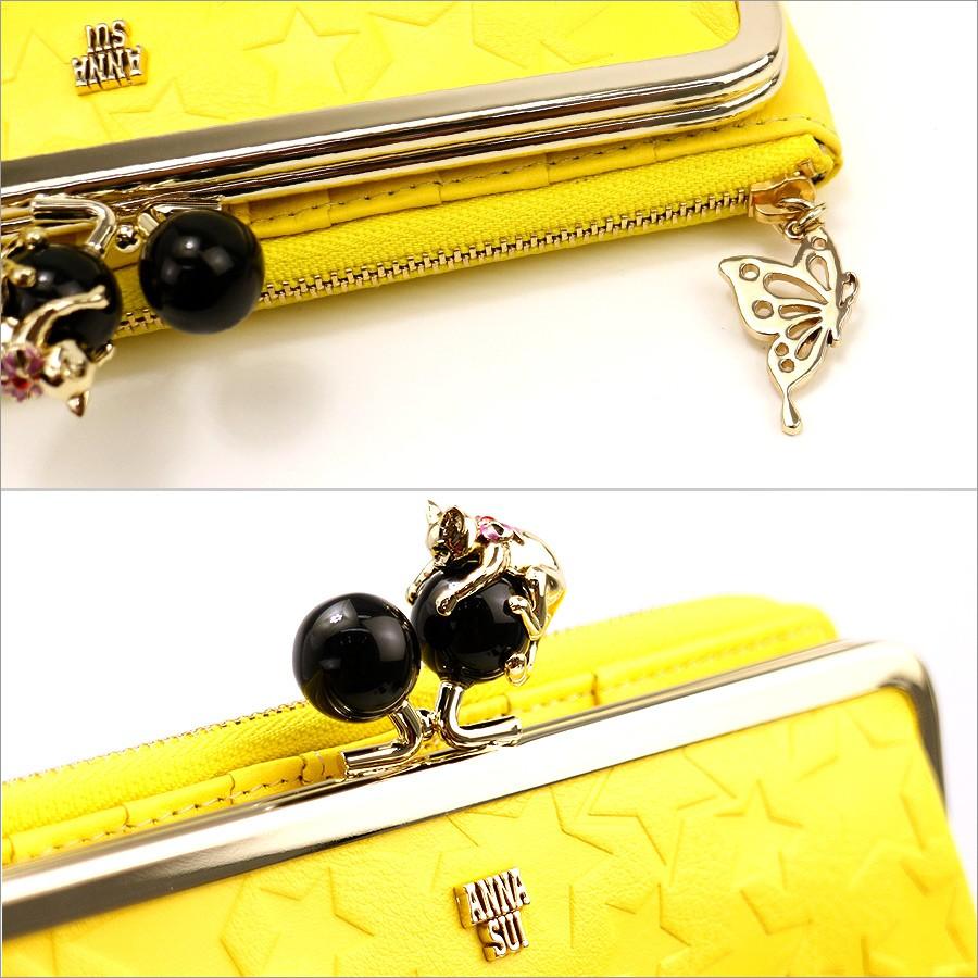 ANNA SUI アナスイ 財布 レディース 長財布 プレイングキャット ANNA SUI アナスイ 財布 レディース 長財布 プレイングキャット