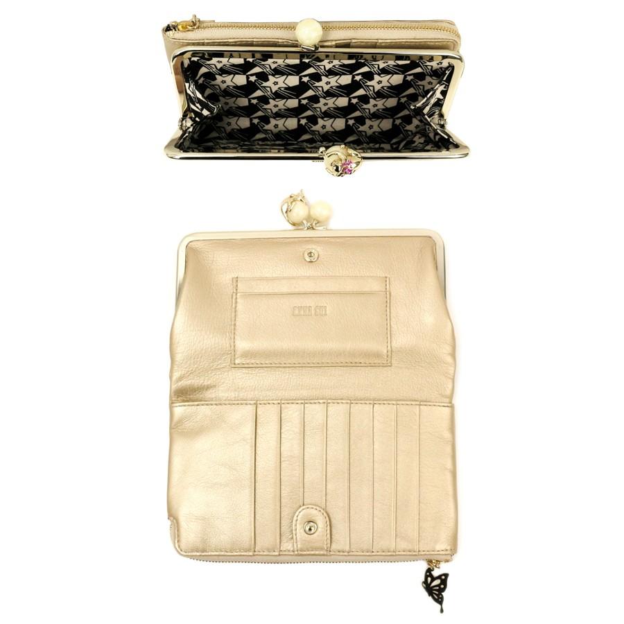 ANNA SUI アナスイ 財布 レディース 長財布 プレイングキャット ANNA SUI アナスイ 財布 レディース 長財布 プレイングキャット