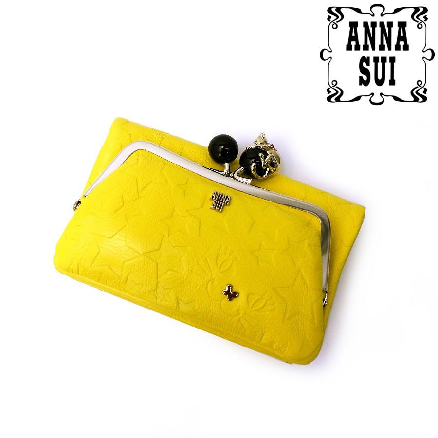ANNA SUI アナスイ 財布 レディース 折り財布 プレイングキャット 外 