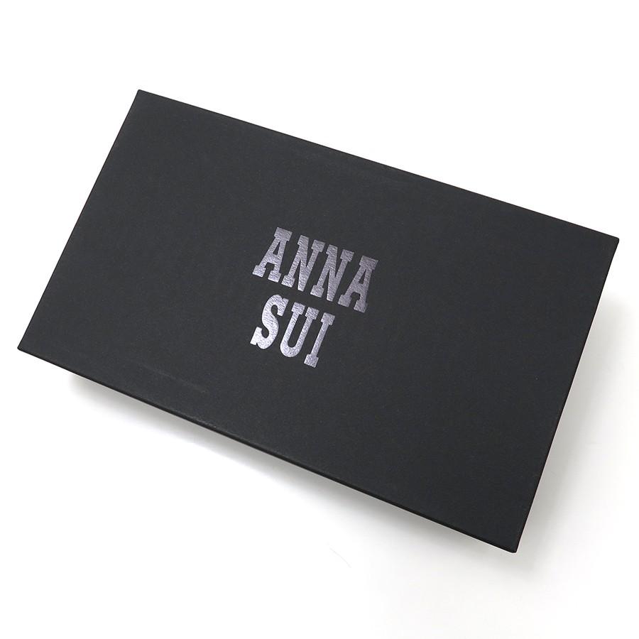 ANNA SUI アナスイ 財布[ANNA SUI] ハニカム がま口かぶせ長財布