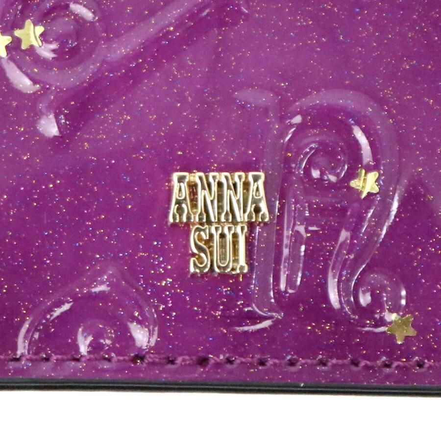 ANNA SUI 装飾付きパスケース ANNA SUI 装飾付きパスケース