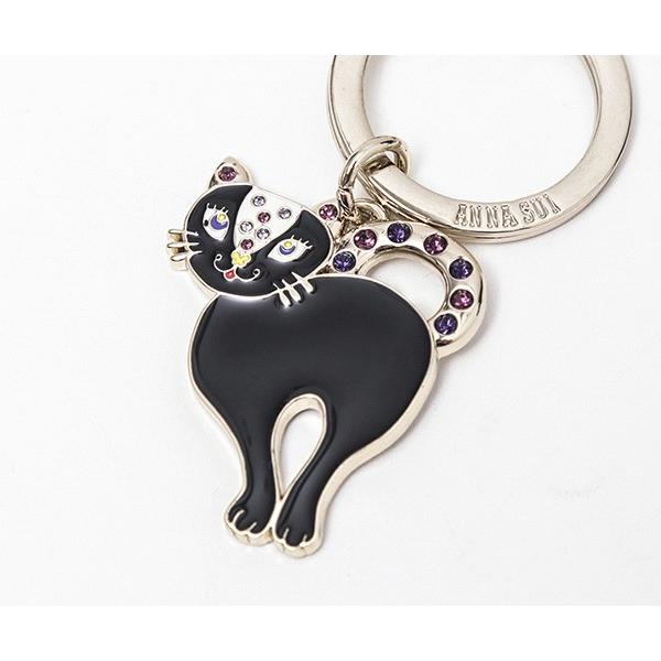 ANNA SUI 黒猫 ティティ リング アナスイの黒猫「ティティ」のアクセサリー、ウインクする